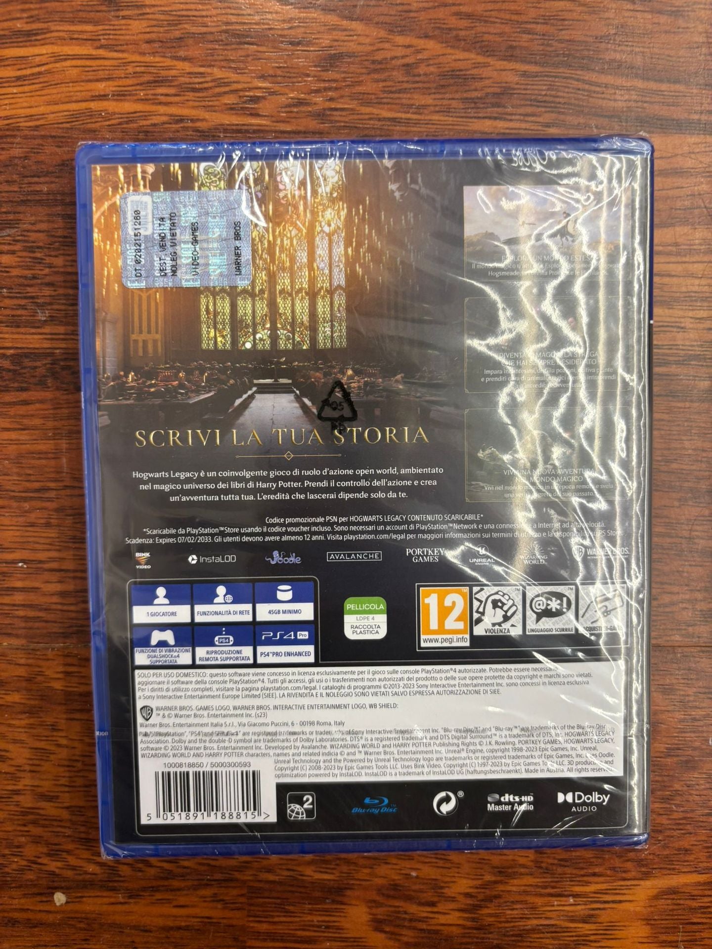 Hogwarts Legacy PS4 IT Hogwarts Legacy PS4 IT